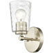 Ashli Indoor Wall Sconce Wall Light in Modern Gold